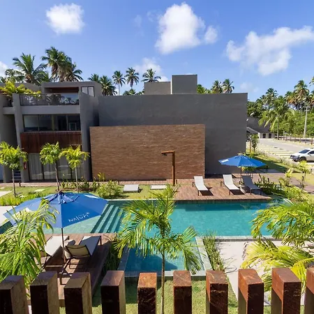 Villa Naluri Frente Mar Em Japaratinga Por Quarto A Vista Exterior photo
